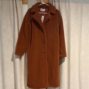 Steve Madden Brown Teddy Jacket